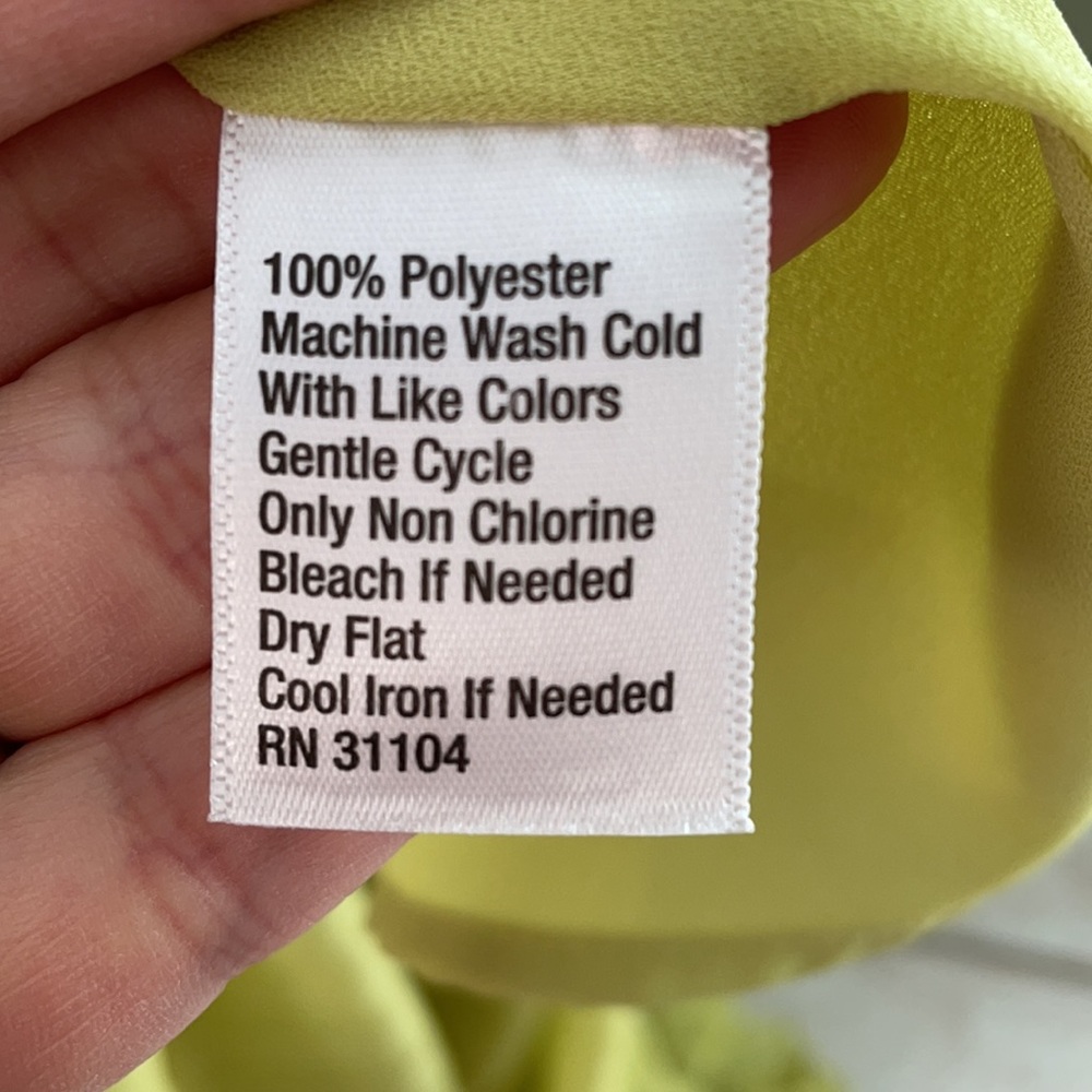 SOLD Madison Lime Green Maxi Dress Small NWT - Picture 14 of 15